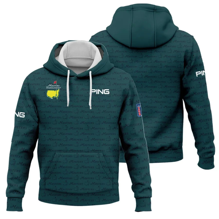 Pattern Dark Green Masters Tournament Ping Hoodie Shirt Color Green Hoodie Shirt