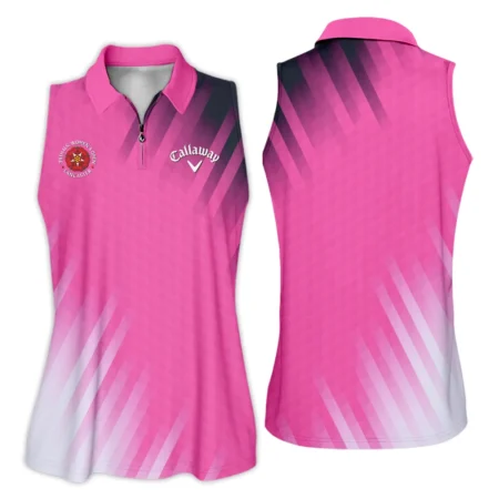 Golf 79th U.S. Women’s Open Lancaster Callaway Quarter-Zip Jacket Pink Color All Over Print Quarter-Zip Jacket