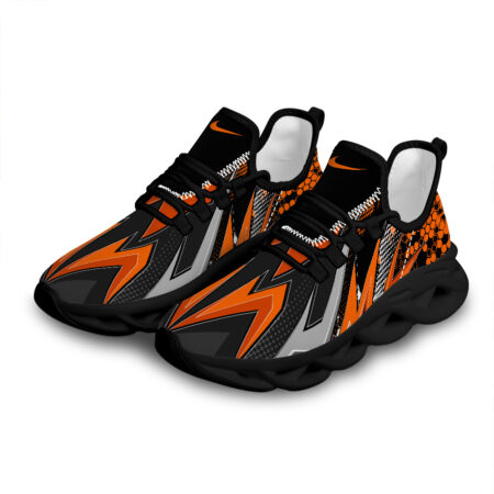 Sport Max Soul Shoes Black Sole Nike Orange Style Classic Sneaker Gift For Fans