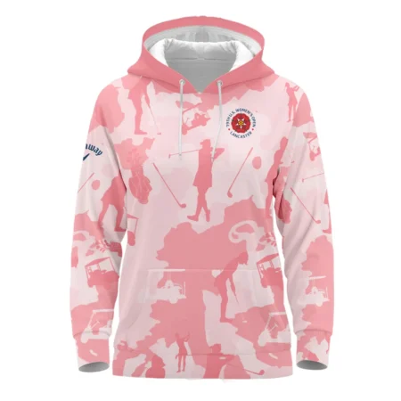 Camo Pink Color 79th U.S. Women’s Open Lancaster Callaway Zipper Hoodie Shirt Golf Sport All Over Print Zipper Hoodie Shirt