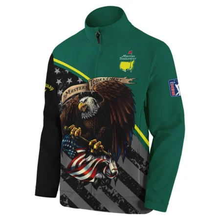 Special Version Golf Masters Tournament Callaway Stand Colar Jacket Egale USA Green Color Golf Sports All Over Print Stand Colar Jacket