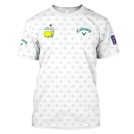 Masters Tournament Golf Sport Callaway Hoodie Shirt Sports Cup Pattern White Green Hoodie Shirt