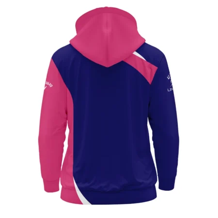 Golf Sport 79th U.S. Women’s Open Lancaster Callaway Zipper Hoodie Shirt Navy Mix Pink All Over Print Zipper Hoodie Shirt