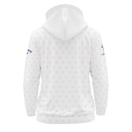 Golf Pattern 79th U.S. Women’s Open Lancaster Callaway Zipper Hoodie Shirt White Color All Over Print Zipper Hoodie Shirt