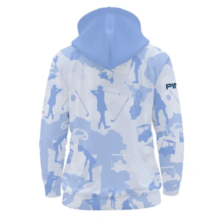 Camo Blue Color 79th U.S. Women’s Open Lancaster Ping Zipper Hoodie Shirt Golf Sport All Over Print Zipper Hoodie Shirt