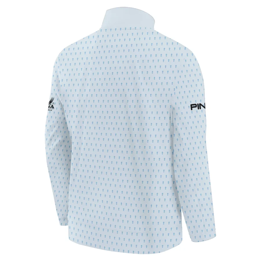 PGA Championship Valhalla Sports Ping Stand Colar Jacket Cup Pattern Light Blue Pastel All Over Print Stand Colar Jacket