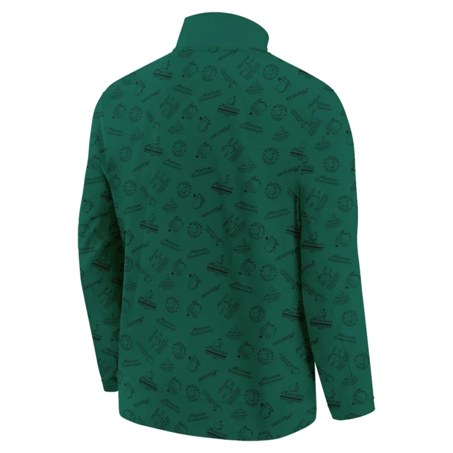2024 Masters Tournament Ping Stand Colar Jacket Sports Green Color Pattern All Over Print Stand Colar Jacket