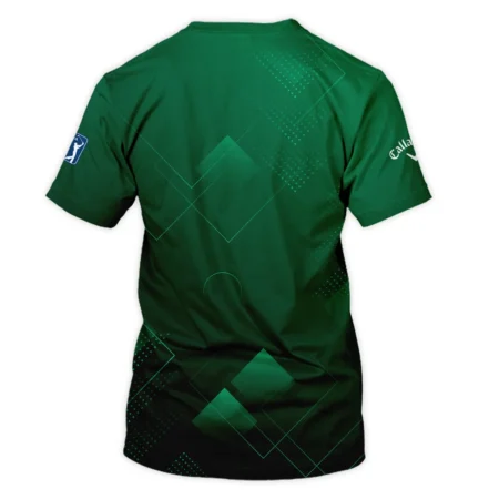 Masters Tournament Callaway Unisex T-Shirt Golf Sports Green Abstract Geometric T-Shirt