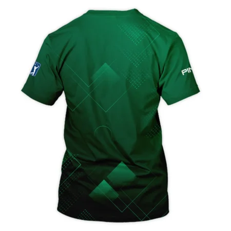 Masters Tournament Ping Unisex T-Shirt Golf Sports Green Abstract Geometric T-Shirt