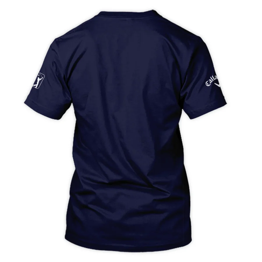 Callaway 2024 PGA Championship Golf Unisex T-Shirt Sports Dark Blue White All Over Print T-Shirt