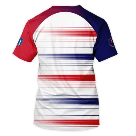 Sport Callaway 124th U.S. Open Pinehurst Unisex T-Shirt Straight Lines Blue Red T-Shirt