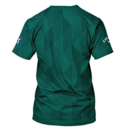 Masters Tournament Golf Callaway Unisex T-Shirt Triangle Abstract Green Golf Sports All Over Print T-Shirt