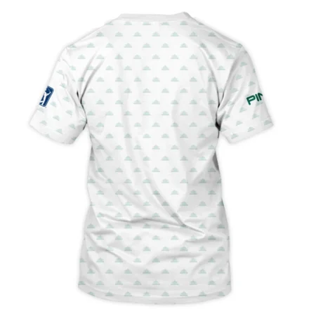 Golf Masters Tournament Ping Unisex T-Shirt Cup Pattern White Green Golf Sports All Over Print T-Shirt