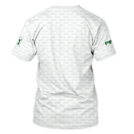 Masters Tournament Golf Ping Unisex T-Shirt Logo Text Pattern White Green Golf Sports All Over Print T-Shirt