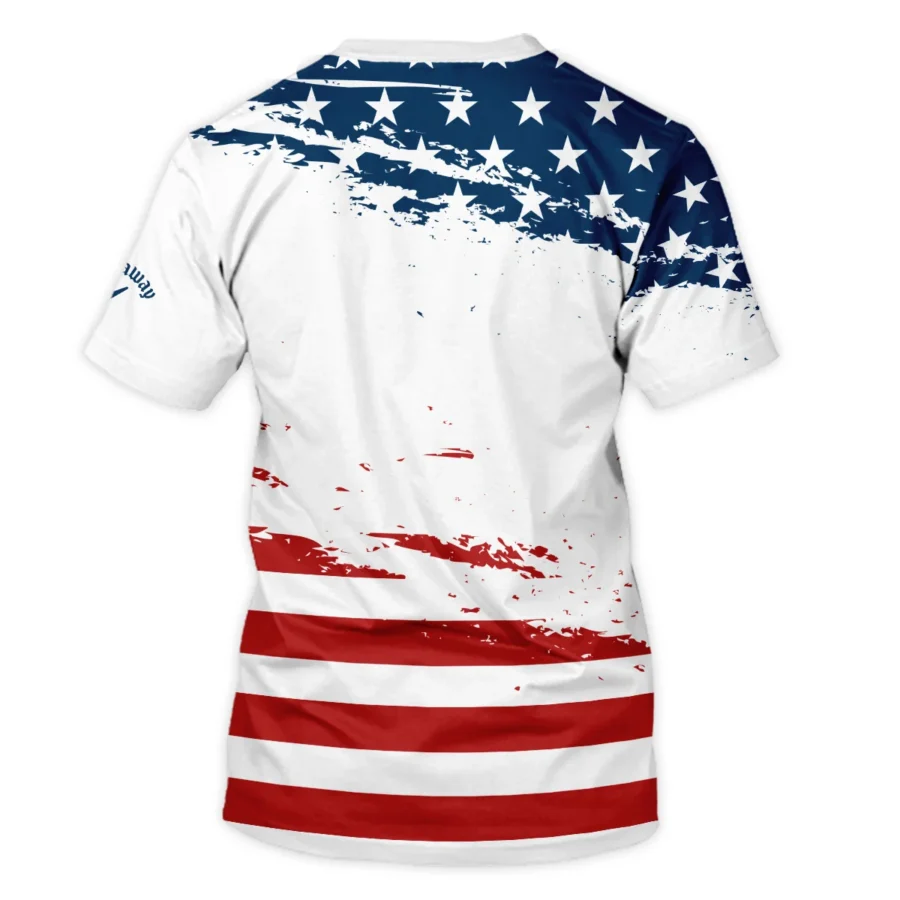 124th U.S. Open Pinehurst Special Version Callaway Unisex T-Shirt Blue Red White Color T-Shirt