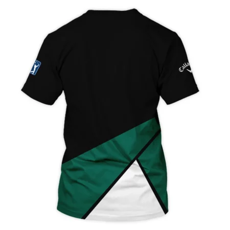 Golf Masters Tournament Callaway Unisex T-Shirt Black And Green Golf Sports All Over Print T-Shirt