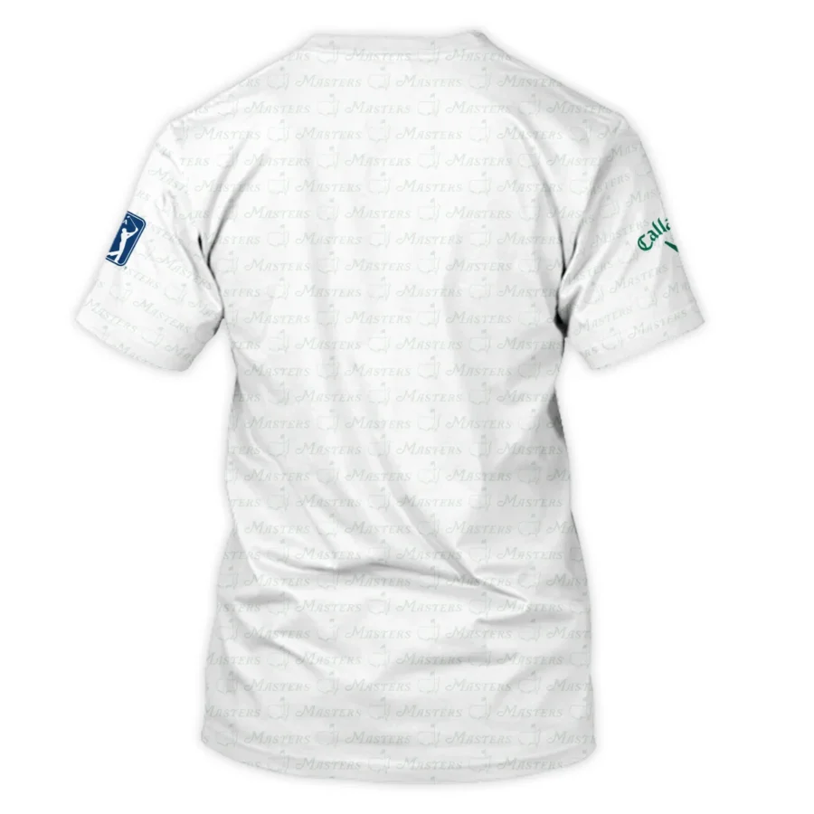 Pattern Masters Tournament Callaway Unisex T-Shirt White Green Sport Love Clothing T-Shirt