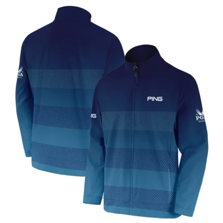 2024 PGA Championship Ping Hoodie Shirt Dark Blue Gradient Pattern All Over Print Hoodie Shirt