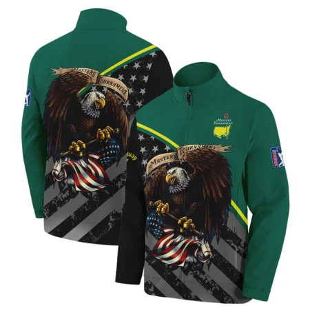 Special Version Golf Masters Tournament Callaway Stand Colar Jacket Egale USA Green Color Golf Sports All Over Print Stand Colar Jacket