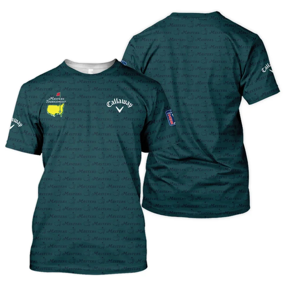 Pattern Dark Green Masters Tournament Callaway Unisex T-Shirt Color Green T-Shirt