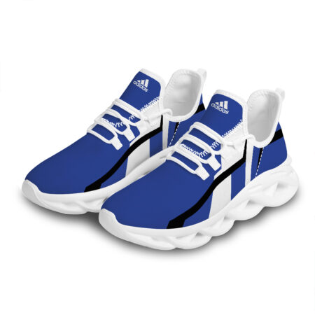 Sport Blue Color Adidas Max Soul Shoes White Sole Color Mix Black Classic StyleSneaker Gift For Fans