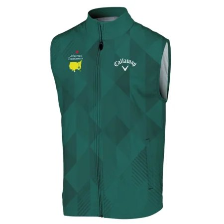 Masters Tournament Golf Sport Callaway Sleeveless Jacket Sports Triangle Abstract Green Sleeveless Jacket