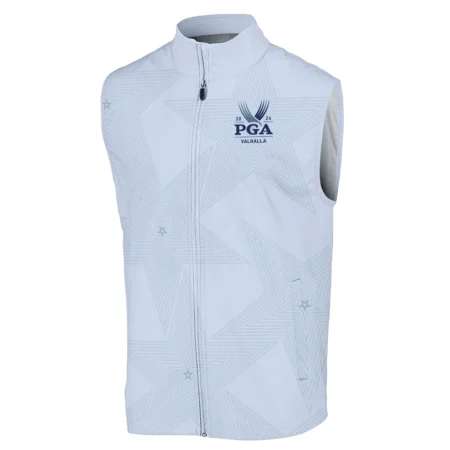 2024 PGA Championship Golf Sport Callaway Sleeveless Jacket Sports Star Sripe Lavender Mist Sleeveless Jacket