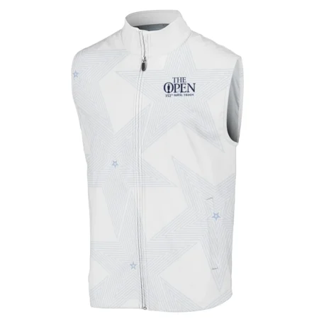 The 152nd Open Championship Golf Sport Callaway Sleeveless Jacket Sports Star Sripe White Navy Sleeveless Jacket