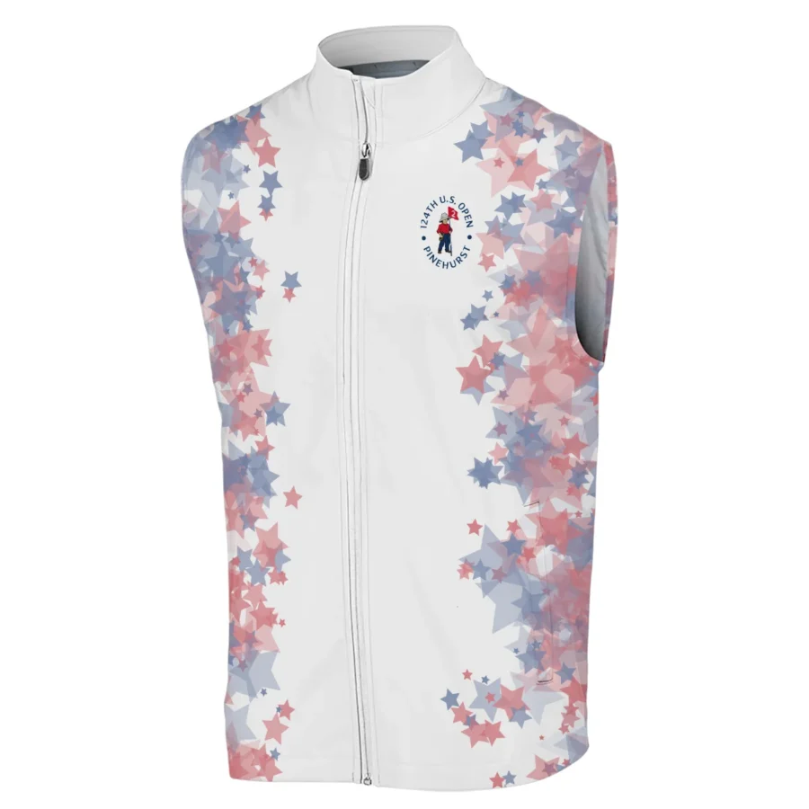 Special Version 124th U.S. Open Pinehurst Ping Sleeveless Jacket Coloured Stars Sleeveless Jacket