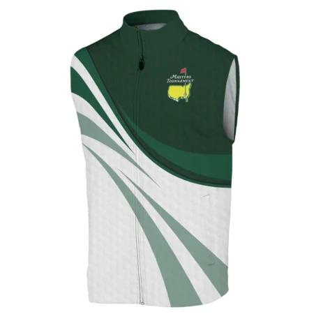 Golf Sport Masters Tournament Callaway Sleeveless Jacket Green Color Sports Golf Ball Pattern All Over Print Sleeveless Jacket