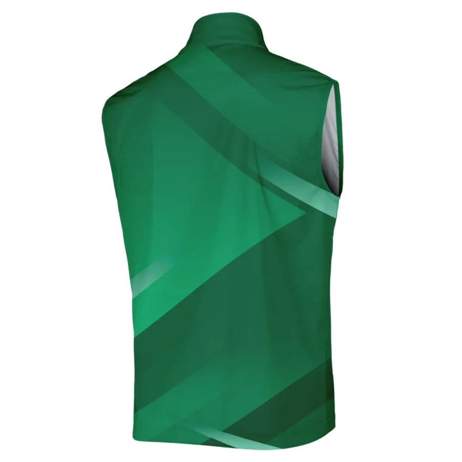 Callaway Masters Tournament Golf Sleeveless Jacket Green Gradient Pattern Sports All Over Print Sleeveless Jacket