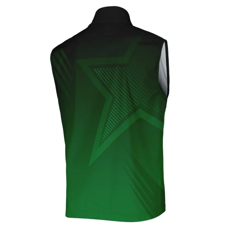 Callaway Masters Tournament Sleeveless Jacket Dark Green Gradient Star Pattern Golf Sports Sleeveless Jacket