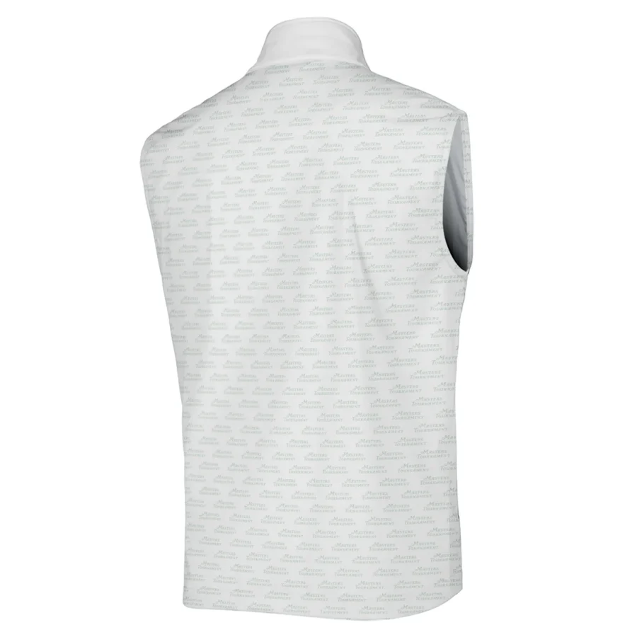 Masters Tournament Golf Ping Sleeveless Jacket Logo Text Pattern White Green Golf Sports All Over Print Sleeveless Jacket