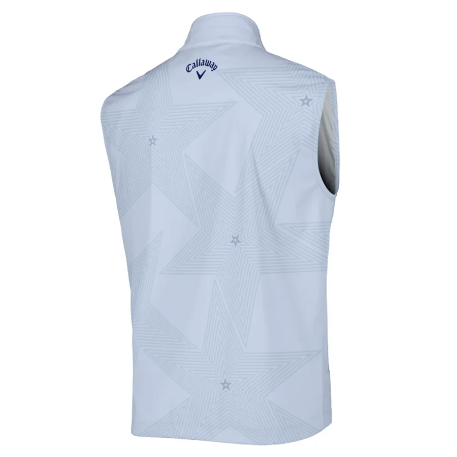 2024 PGA Championship Valhalla Golf Callaway Sleeveless Jacket Stars Lavender Mist Golf Sports All Over Print Sleeveless Jacket