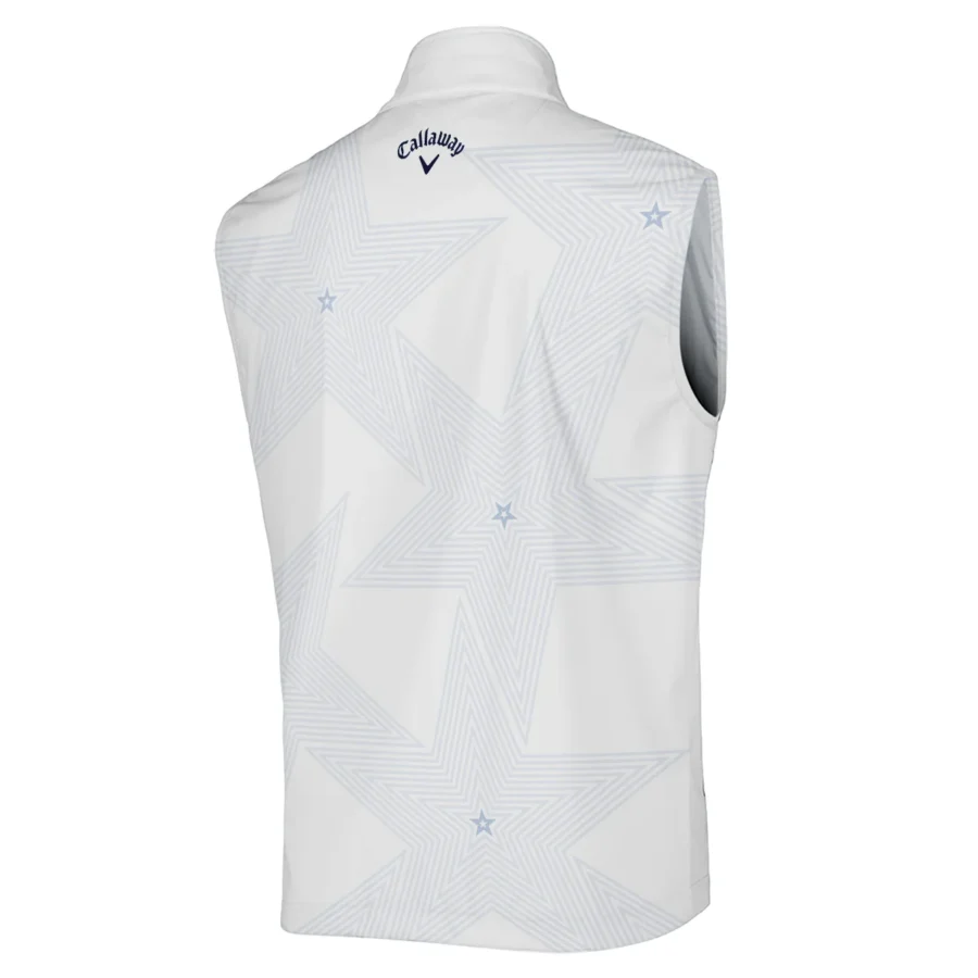 152nd The Open Championship Golf Callaway Sleeveless Jacket Stars White Navy Golf Sports All Over Print Sleeveless Jacket