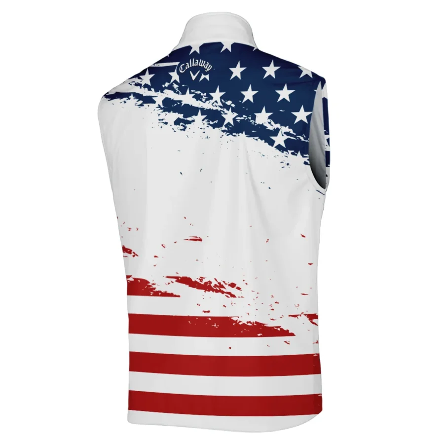 124th U.S. Open Pinehurst Special Version Callaway Sleeveless Jacket Blue Red White Color Sleeveless Jacket