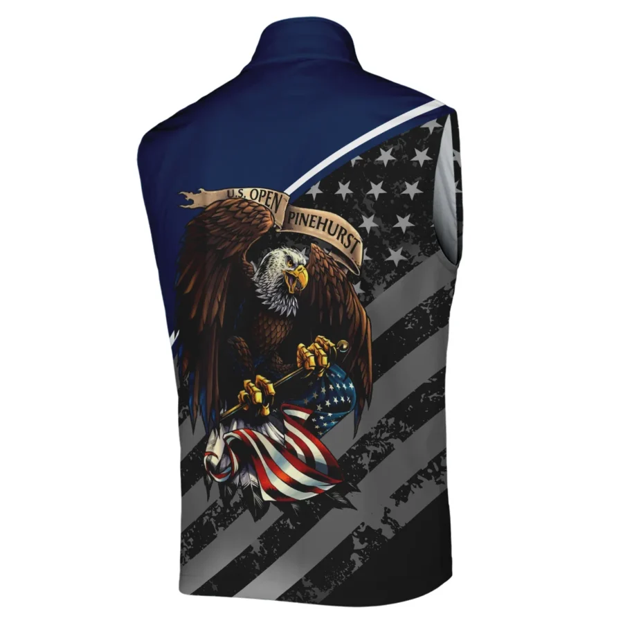 Special Version 124th U.S. Open Pinehurst Callaway Sleeveless Jacket Color Blue Eagle USA  Sleeveless Jacket