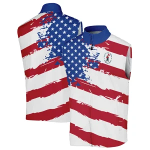 Sports Callaway 124th U.S. Open Pinehurst Hoodie Shirt USA Flag Grunge White All Over Print Hoodie Shirt
