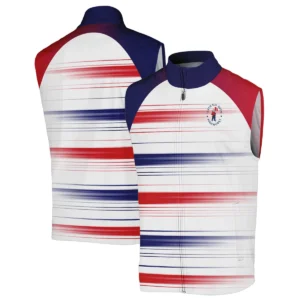 Sport Callaway 124th U.S. Open Pinehurst Quarter-Zip Jacket Straight Lines Blue Red Quarter-Zip Jacket