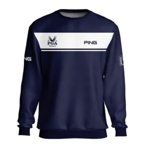 Ping 2024 PGA Championship Golf Unisex T-Shirt Sports Dark Blue White All Over Print T-Shirt