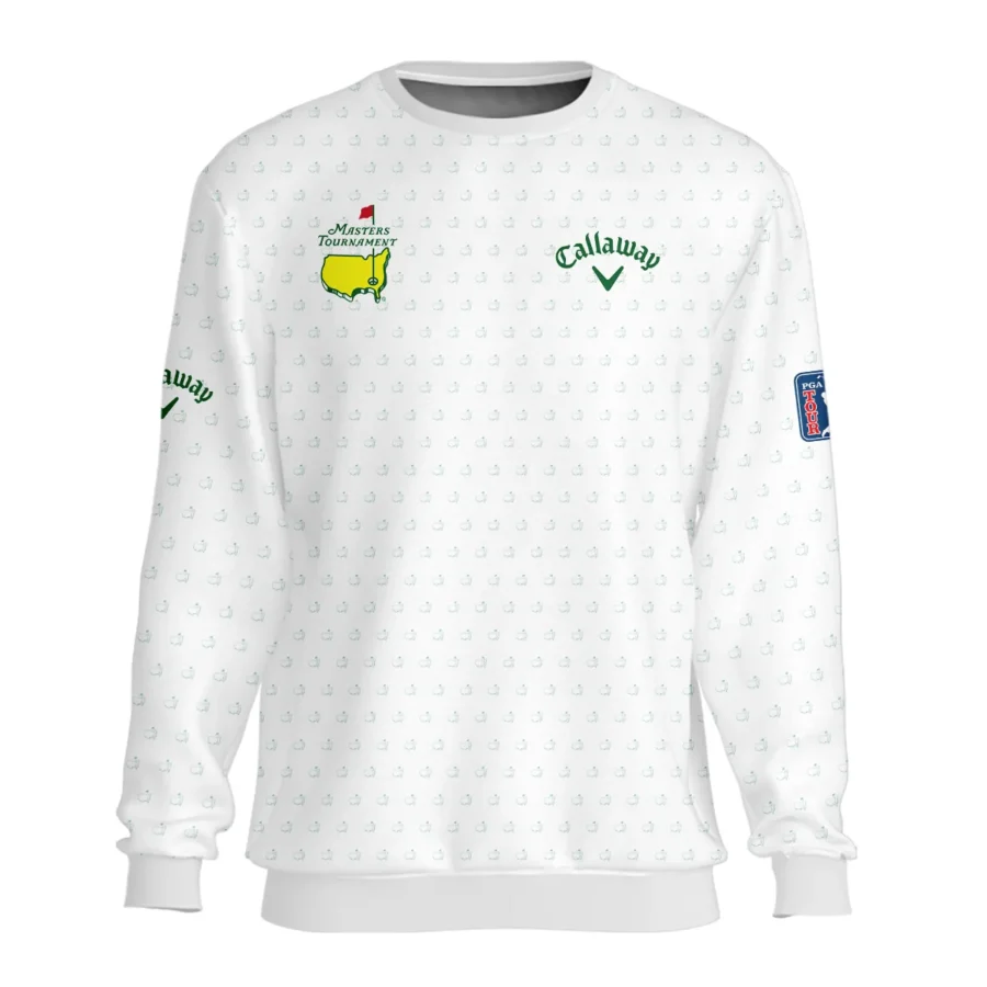 Masters Tournament Golf Callaway Unisex Sweatshirt Logo Pattern White Green Golf Sports All Over Print Sweatshirt