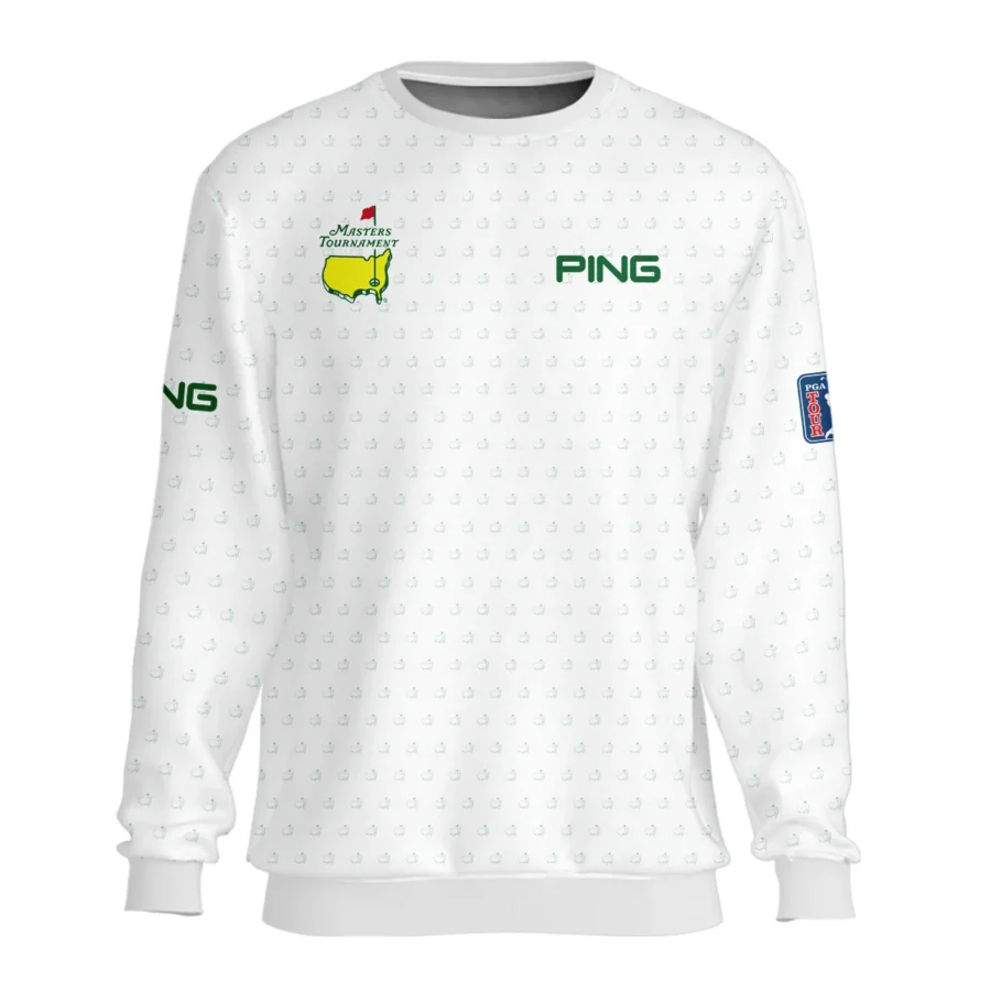 Masters Tournament Golf Ping Unisex Sweatshirt Logo Pattern White Green Golf Sports All Over Print Sweatshirt