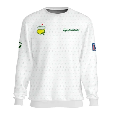Masters Tournament Golf Taylor Made Unisex Sweatshirt Logo Pattern White Green Golf Sports All Over Print Sweatshirt