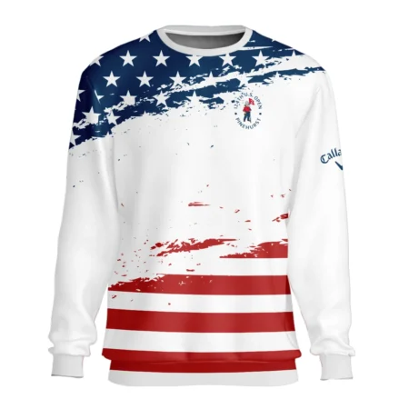 124th U.S. Open Pinehurst Special Version Callaway Unisex Sweatshirt Blue Red White Color Sweatshirt