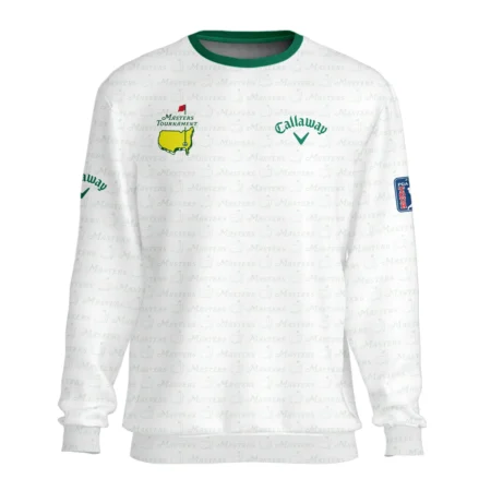 Pattern Masters Tournament Callaway Bomber Jacket White Green Sport Love Clothing Bomber Jacket