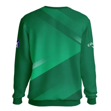 Callaway Masters Tournament Golf Unisex Sweatshirt Green Gradient Pattern Sports All Over Print Sweatshirt