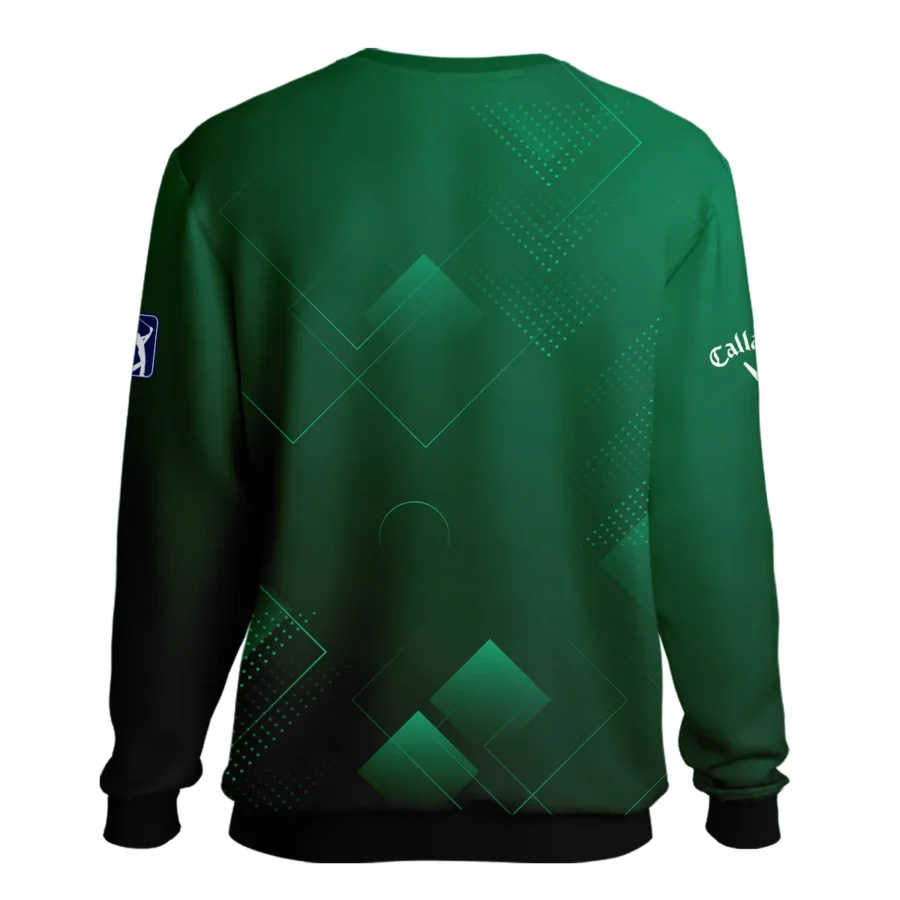 Masters Tournament Callaway Unisex Sweatshirt Golf Sports Green Abstract Geometric Sweatshirt