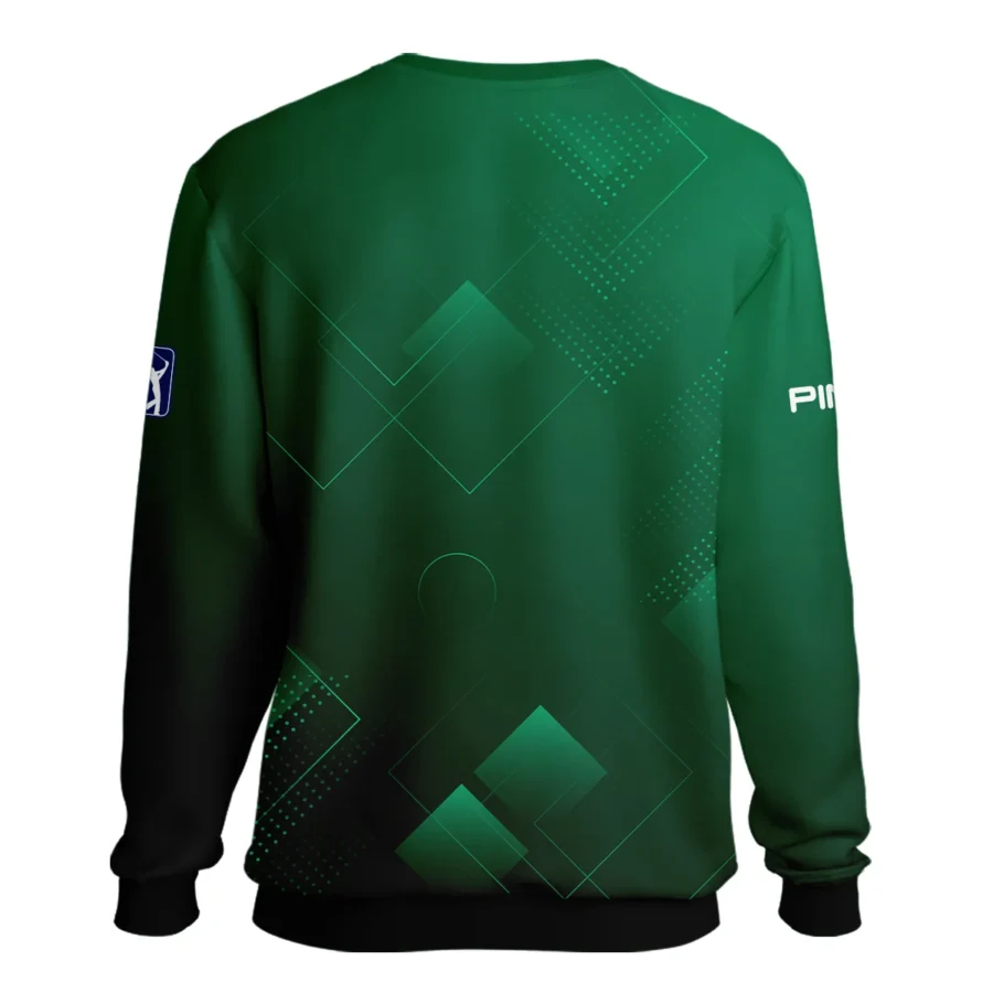 Masters Tournament Ping Unisex Sweatshirt Golf Sports Green Abstract Geometric Sweatshirt