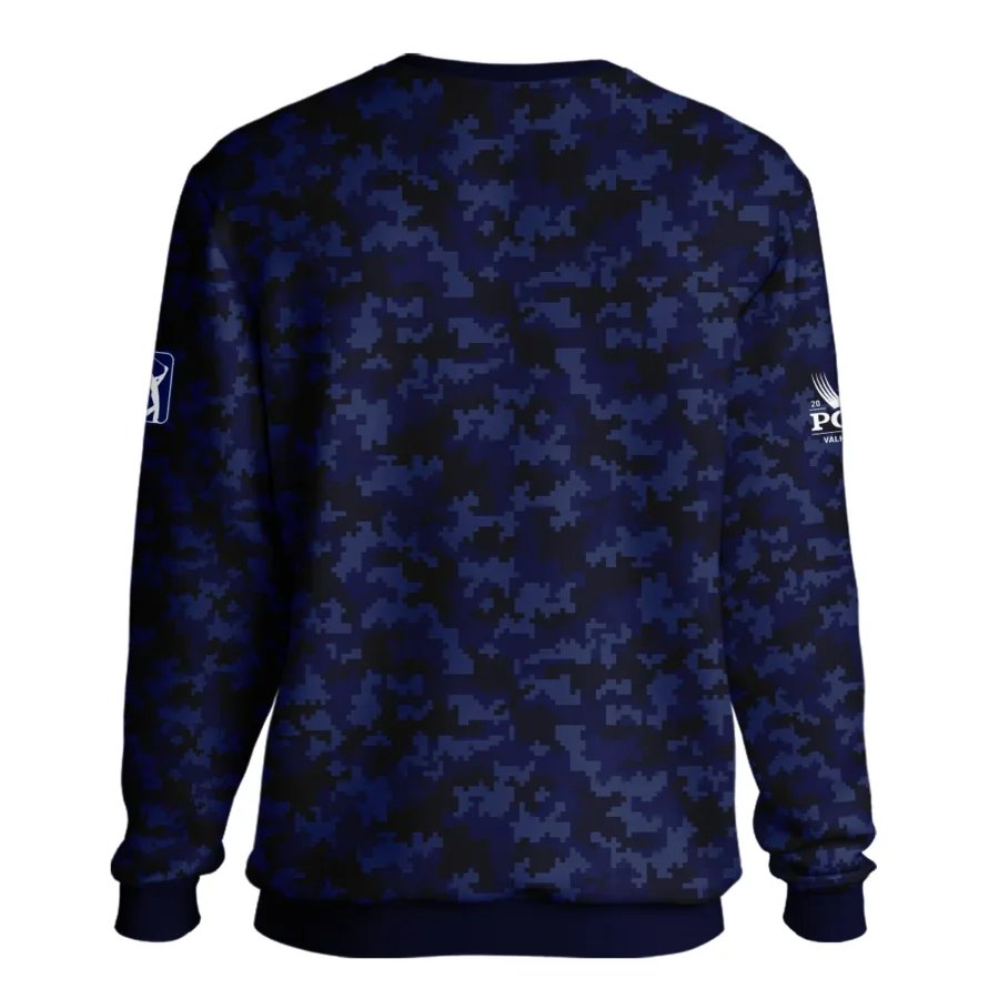 Golf 2024 PGA Championship Ping Unisex Sweatshirt Blue Camouflage Pattern Sport All Over Print Sweatshirt