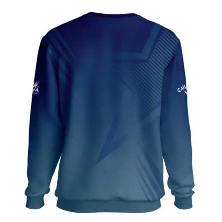 2024 PGA Championship Valhalla Golf Sport Callaway Unisex Sweatshirt Star Blue Gradient Straight Pattern Sweatshirt